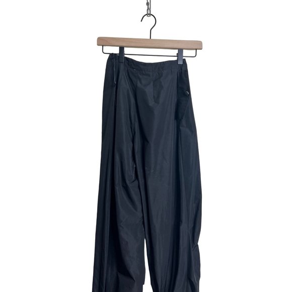 By Dyln Baker Pants Womens XXS Black High Rise Bungee Cord Ankle - Picture 6 of 6